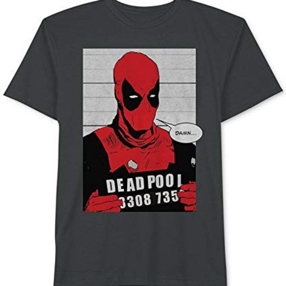 Marvel Other - MENS MARVEL SPIDERMAN DEADPOOL TEE  Size L